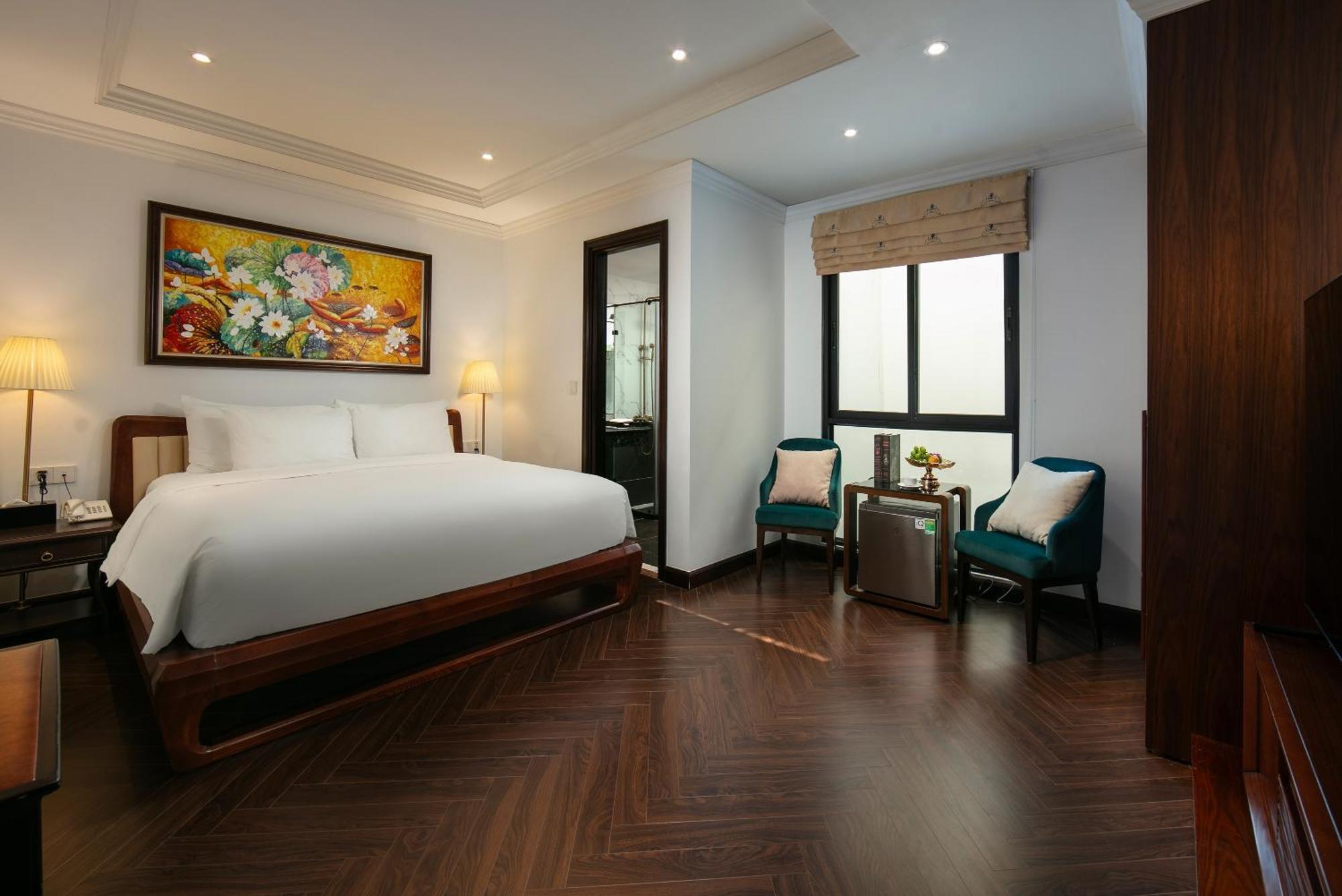 May De Ville Crown Hotel 하노이 외부 사진 Deluxe Room